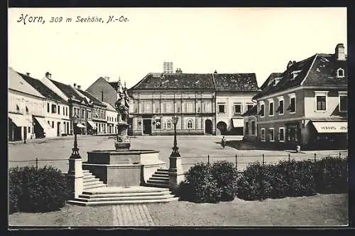 AK Horn /N.-Oe., Blick auf den Platz