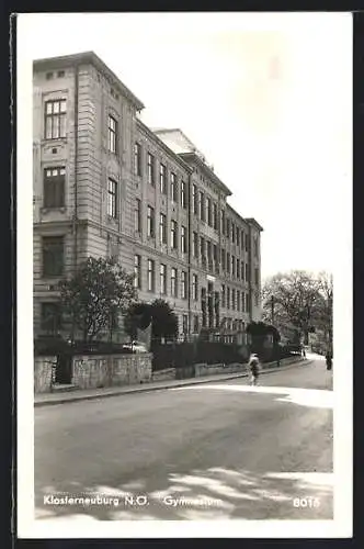 AK Klosterneuburg, Gymnasium mit Strasse