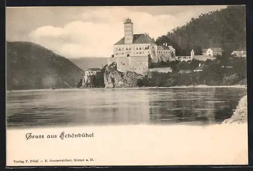 AK Schönbühel, Blick auf die Feste