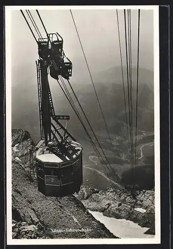 AK Säntis Schwebebahn, Seilbahn