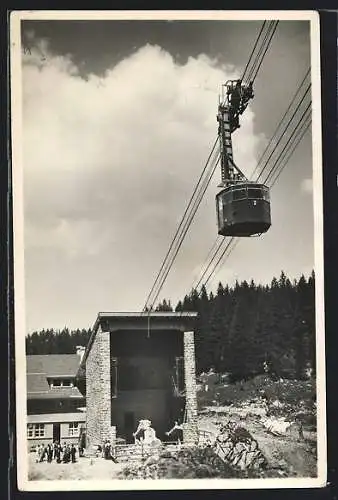 AK Säntis, Talstation der Säntis-Schwebebahn Schwägalp