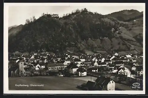 AK Kapfenberg /Steiermark, Ortsansicht aus der Vogelschau