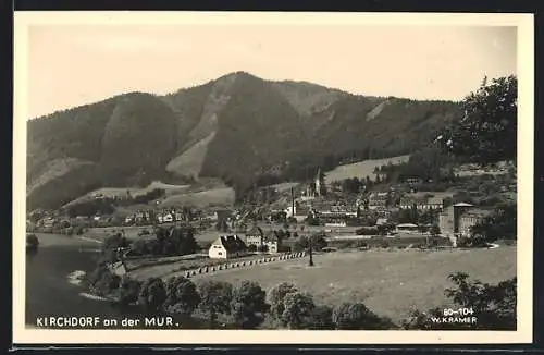 AK Pernegg an der Mur, Blick nach Kirchdorf