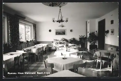 AK Ramsau am Dachstein, Pension Haus Waldrand, Speisesaal