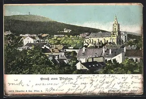 AK Vöslau, Ortsansicht