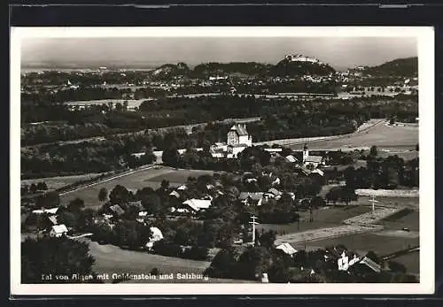 AK Salzburg, Tal von Aigen mit Goldenstein und Salzburg