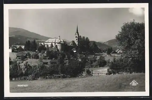 AK Radstadt, Ortsansicht mit Umgebung