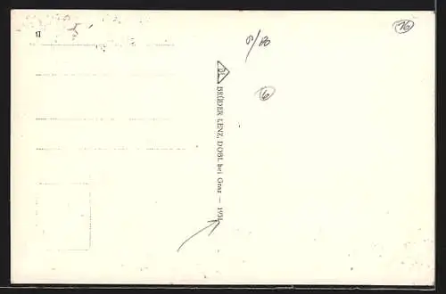 AK Radstadt, Stadtturm im Winter