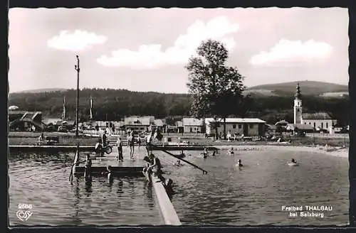 AK Thalgau, Badegäste im Freibad