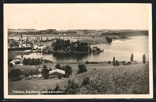 AK Mattsee, Teilansicht mit Seeblick