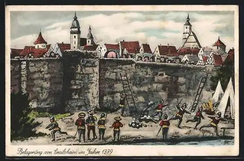 AK Crailsheim, Belagerung im Jahre 1379