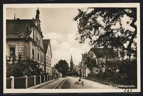 AK Ehingen a. D., In der Lindenstrasse