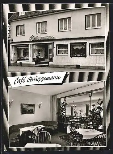 AK Remscheid, Cafe Paul Brüggemann, Elberfelderstrasse 82-84