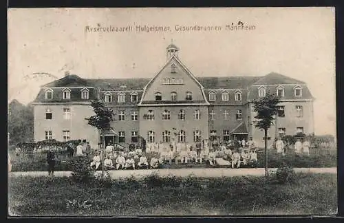 AK Hofgeismar, Reservelazarett Gesundbrunnen Mannheim