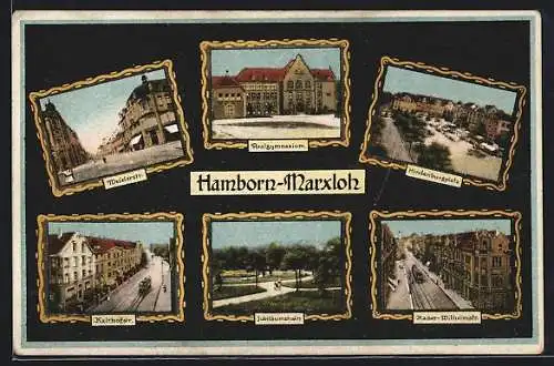 AK Hamborn-Marxloh, Kalthoffstr., Weselerstr., Kaiser-Wilhelmstr.