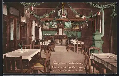 AK Eilenburg, Restaurant zur Erholung