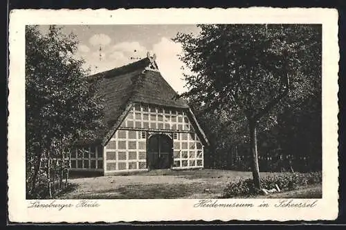 AK Scheessel /Lüneburger Heide, Das Heidemuseum