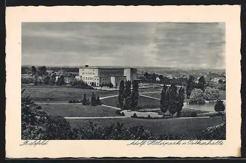 AK Bielefeld, park und Oetkerhalle