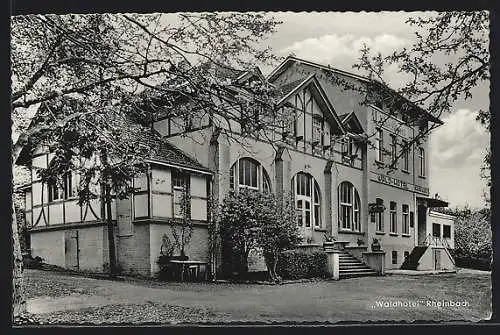 AK Rheinbach b. Bonn, Blick auf das Waldhotel