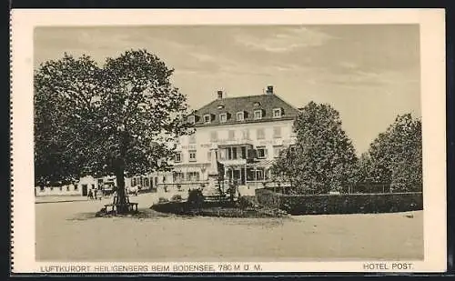 AK Heiligenberg beim Bodensee, Blick auf Hotel Post