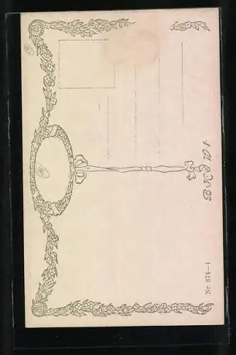 Künstler-AK Portrait des Komponisten Liszt