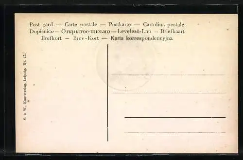 AK Zum 100. Todestag Friedrich Schillers am 9.5.1905, Braut von Messina