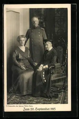 AK Grossherzogsfamilie von Baden
