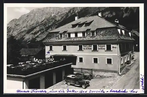 AK Seewiesen /Stmk., Hotel zur Post