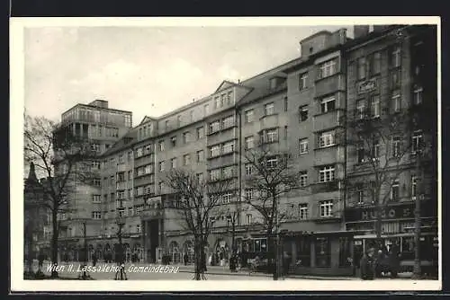 AK Wien, Gemeindebau vom Lassallehof