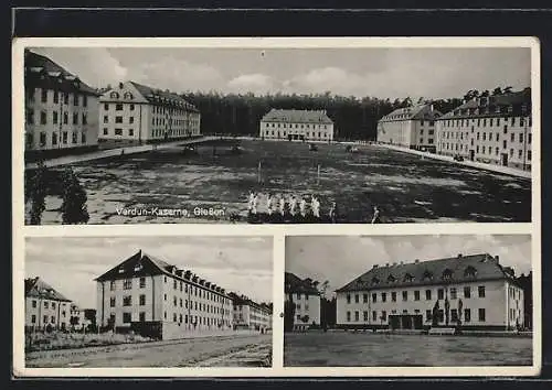 AK Giessen, Verdun-Kaserne, Mehrfachansicht