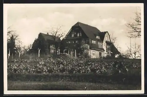 AK Offenburg i. B., Haus Valentin in der Schwarzwaldstrasse 26