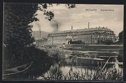AK Mettlach, An der Steingutfabrik