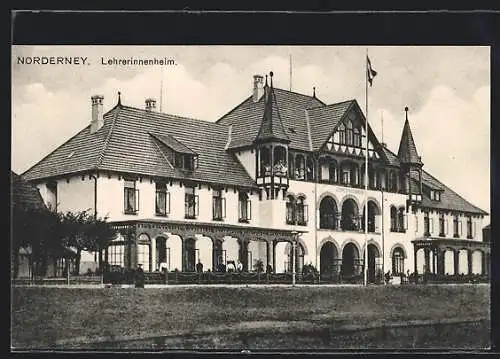 AK Norderney, Am Lehrerinnenheim