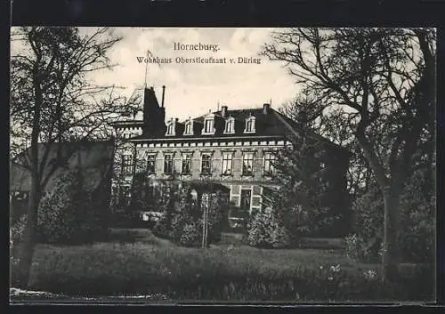 AK Horneburg, Wohnhaus Oberstleutnant v. Düring