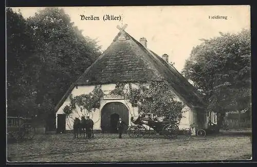 AK Verden, Gasthaus Heidkrug