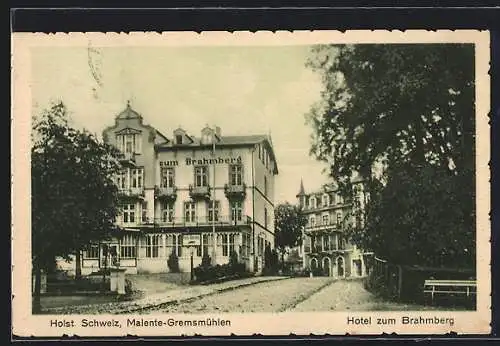 AK Malente-Gremsmühlen /Holst. Schweiz, Hotel zum Brahmberg