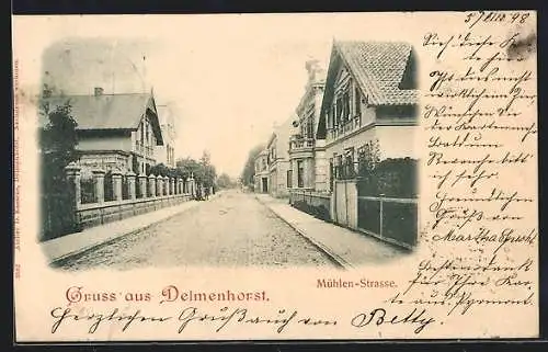 AK Delmenhorst, Partie in der Mühlen-Strasse