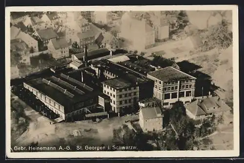 AK St. Georgen i. Schwarzwald, Betriebsgelände der Gebrüder Heinemann AG
