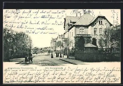 AK Heidelberg-Neuenheim, Villen an der Bergstrasse