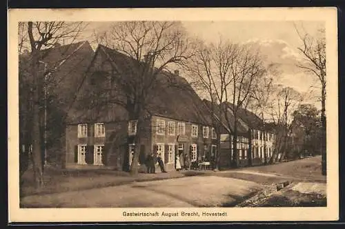AK Hovestadt, Die Gastwirtschaft August Bracht