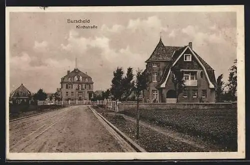 AK Burscheid / Leverkusen, Villen an der Kirchstrasse
