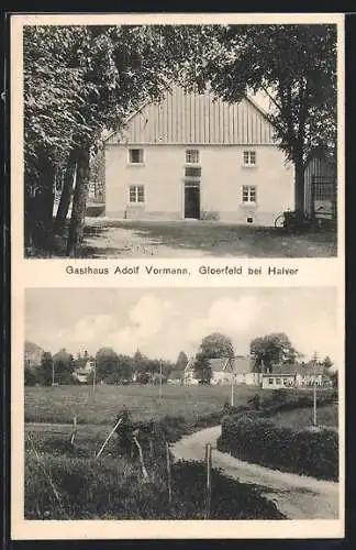 AK Gloerfeld bei Halver, Gasthaus Adolf Vormann