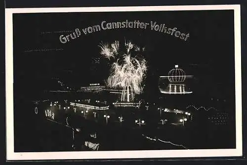 AK Cannstatt, Feuerwerk zum Cannstatter Volksfest