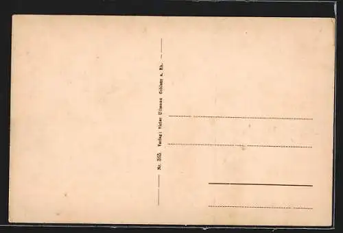 AK Metternich /Mosel, Partie in der Trierstrasse mit Gathaus