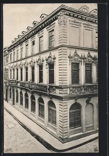 AK Wiesbaden, Gasthaus Loeschs Weinstuben, Spiegelgasse 4