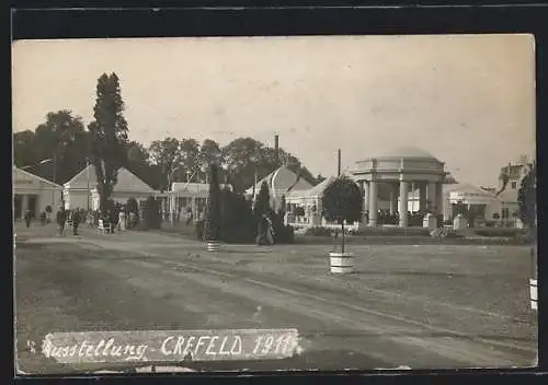 AK Crefeld, Ausstellung 1911, Haupt-Wein-Restaurant auf dem Ausstellungsgelände