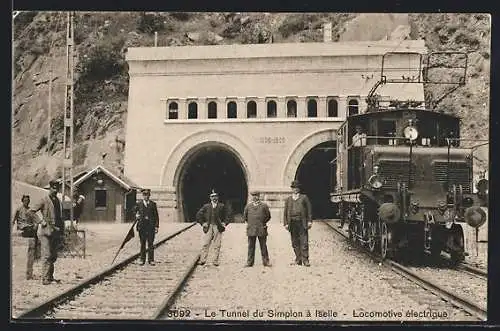 AK Iselle, Le Tunnel du Simplon