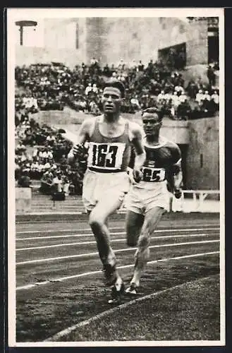 AK Berlin, Olympische Spiele 1936, Sieger im 5000m-Lauf Höckert