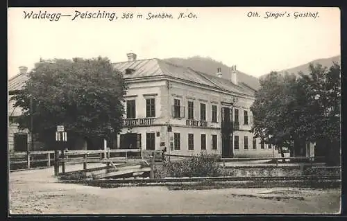 AK Waldegg-Peisching, Oth. Singer`s Gasthof