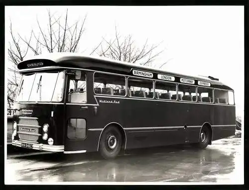 Fotografie Midland Red Motorway Express Bus, Kennzeichen BHA 646C